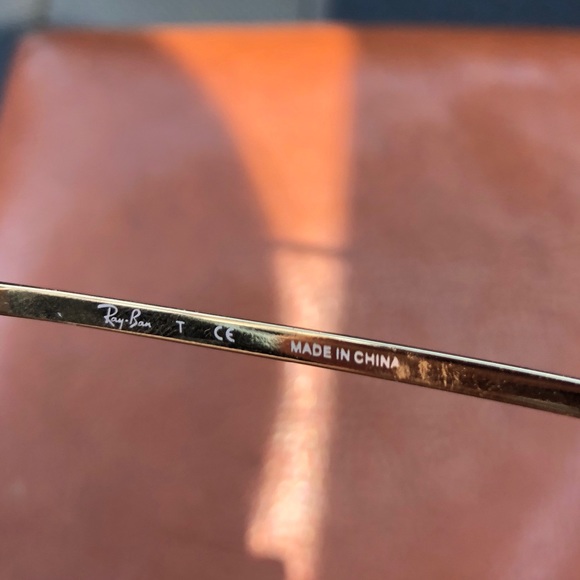 Genuine Ray Ban Rimless Aviators - Picture 5 of 5